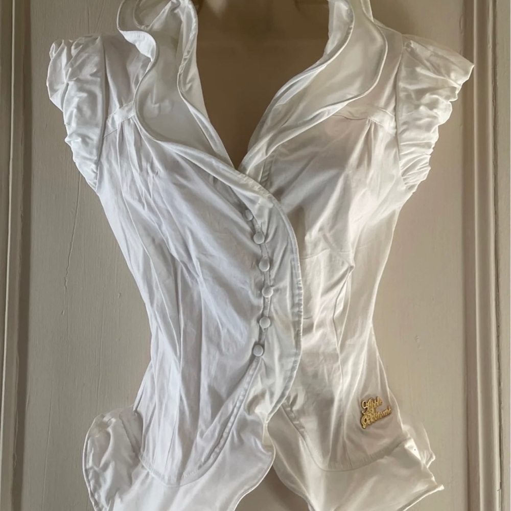 Apple Bottoms ruffle top medium